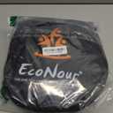 EcoNour Car Windshield Sunshade | Blocks 99% Heat & Keeps Interior Cool | Universal Fits Cars, SUVs, Trucks | Automotive Sun Screen, Visor & Car Accessories for Summer | Medium (64x32 Inches)