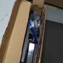 Drive Medical Overbed Table with Wheels - Secure Height Adjustment for Comfort - Non Tilt Surface - Smooth Rolling Design - Home & Hospital Use - Woodgrain Laminate Top - Silver Vein