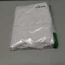 Women's Button Down Shirts Pleated Wide Sleeves Blouse Cuff Buttons Casual & Work Top (White), Small