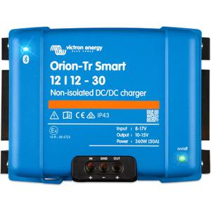 Victron Energy Orion-Tr Smart DC to DC Charger (Bluetooth) - 12/12-Volt 30 amp 360-Watt - Battery Charger for Dual Battery Systems - Non-Isolated