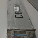 2 Pack Shower Curtain Rod 56-104 Inch, 1" Diameter Spring Long Adjustable Tension Curtain Rods for Bathroom Windows Closet No Drilling No Rust No Assembly, Black