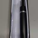 Tooth Polisher, Rechargeable Tooth Whitening Kit for Teeth Cleaning and Whitening, with 3 Tooth Polish Paste and 5 Brush Heads, LED Light, Easy to Use at-Home Personal Dental Care Kit (Black)