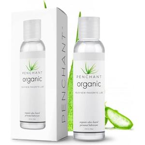Organic Lube for Women's Pleasure - Penchant Aloe Based Organic Lubricant for Women, Men & Couples - 8oz