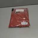 Women's Summer Tops Petal Short Sleeve V Neck Blouses Dressy Casual Fitted Cute Solid Shirts 2025 Size Medium, Bronze 