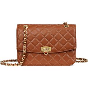 Quilted purses for Women Shoulder Purse with Gold Chain Small Crossbody Bags for Women