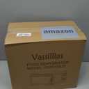 Food Dehydrator Machine - 5 Stainless Steel Trays, Digital Adjustable Timer, 400W, 176F, Temperature Control, Mini Dryer for Jerky, Herb, Meat, Beef, Fruit and Dog Treats, Model 2015YJ, Silver