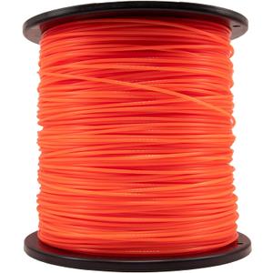 095 Trimmer Line, 095 Weed Eater String, 0.095" Weed Wacker String, Commercial Grade Round Nylon String Trimmer Line .095 Replacement For String Trimmer Weed Trimmers .095"-1280ft-5lb-Spool(Orange