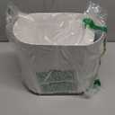 ELPHECO Bathroom Trash Can with Lid 2 Gallon Small Sensor Garbage Can, 9 Liter Slim Smart Trash Bin, Waterproof Automatic Wastebasket, Narrow Plastic Garbage Bin for Bathroom, Black and White