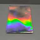 120 Sheet Holographic Sticker Paper, 8.5 x 11 Inch Printable Vinyl Sticker Paper for Laser Printer, Rainbow Holographic Overlay Printer Stickers, Waterproof Self Adhesive Laminating Sheet