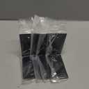 KOXHERO Farmhouse Metal Corner Brackets Decorative Wood Table 3.3" Matte Black Corner Protectors for Retro Industrial Wood Dresser Nightstand TV Stand Bed Frame(Height:1.9") 4Pcs