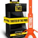 Nxtrnd Two Football Mouth Guard, Football Mouthpiece with Strap, Fits Adult & Youth (Orange)