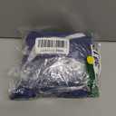 Charmo Maternity One Piece Swimsuit Scalloped Cut Out Ruched High Waisted Scoop Neck Pregnancy Bathing Suit (Large, Blue)