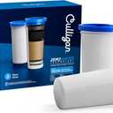 Culligan with ZeroWater Technology Replacement Filter 2-Pack, 5-Stage Advanced Water Filter  IAPMO Certified to Reduce Lead, Total PFAS (Forever Chemicals), Mercury, Fluoride, and Chlorine