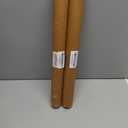 Plastic Rattan Webbing Roll, Handwoven Synthetic Poly Rattan, Faux Cane Mesh-Open Weave, Hexagonal Pattern, for DIY Home Decor Projects incl. Furnitures Chairs Cabinets Beds (16'' x 20''), Pack of 2