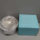 Lallisa 2 Pcs Elevated Cat Bowls Adjustable Raised Cat Feeder Non Slip Food Water with Stand Safe Stainless Steel Bowls with Pet Food Stand for Pets Feeding Eating (White)