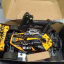 CROBOLL RLAARLO 1:10 Brushless RC Cars for Adults, 40+ mph Top Speed, 4X4 Off-Road Buggy, RTR Oil Filled Shocks Remote Control Racing Car