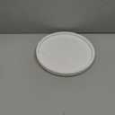 WORHE Natural Marble Decorative Tray for Bathroom Bedroom Kitchen Dresser, Large 10.6" Round Vanity Trays for Jewelry, Perfume, Cosmetic, Candle, Countertop Storage Organizer for Home Decor (WH037)