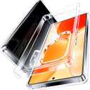 3 x for Samsung Galaxy S25 Ultra Case Clear [Military-Grade Protection] Anti-Scratch Hard Back Secure Grip & Soft Bumper Slim Anti-Yellow Phone Cases Women Men for Samsung Galaxy S25Ultra, Clear