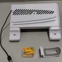 PS5/Slim/Pro Wall Mount Kit with Cooling Fan & Charging Station, PS5 Shelf Floating Mount for All PlayStation 5/Slim/Pro Disc & Digital Console, PS 5 Wall Bracket Behind TV, PS Five Pro Accessories