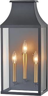 21" Large Classic Outdoor Wall Light Fixture,Exterior Sconce Lantern