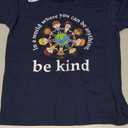 in A World Be Kind Kids Earth World Kindness Day Teachers T-Shirt, XS