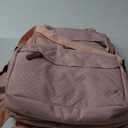 Baby Diaper Bag Backpack, Large Diaper Bag with Removable Cross Body Bag & 2 Compartments, Baby Bag for Boys & Girls, Travel Diaper Bags, Pink