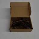 32 Pcs Garden Stakes Survey Markers Low Profile Survey Stakes Plastic Property Line Markers Anchors Spikes 6.3 Inch for Paver Landscape Fabric Lawn Edging Tarps Weed Barriers (Orange)