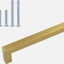 29 Pack 5 Inch Brushed Brass Drawer Pulls Cabinet Handles