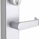 Copper Creek AL9140-SS Avery Exterior Escutcheon Handle Avery Exterior Entry with Clutch Satain Stainless
