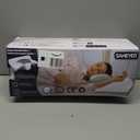 SAHEYER Cervical Neck Pillow, Ergonomic Memory Foam Pillow for Neck Pain Relief and Snoring, 2 in 1 Orthopedic Pillow for Side Sleeper, Back and Stomach Sleeper, Grey