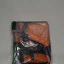 Inflatable Snorkel Vest Adults, Portable Snorkel Jacket, Buoyancy Vest for Snorkeling, Swimming, Kayaking, Boating, Safety Load Up to 220 Ibs (orange)