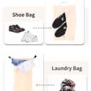 Ceneda 7 Set Compression Packing Cubes for Travel, Luggage Organizer Bags Suitcase Organizer for Travel Essentials, Packing Cubes for Suitcase, Handle Storage Bags Set (Beige)