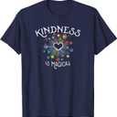 Be Kind Kindness is Magical Motivational Positive Happy T-Shirt, M
