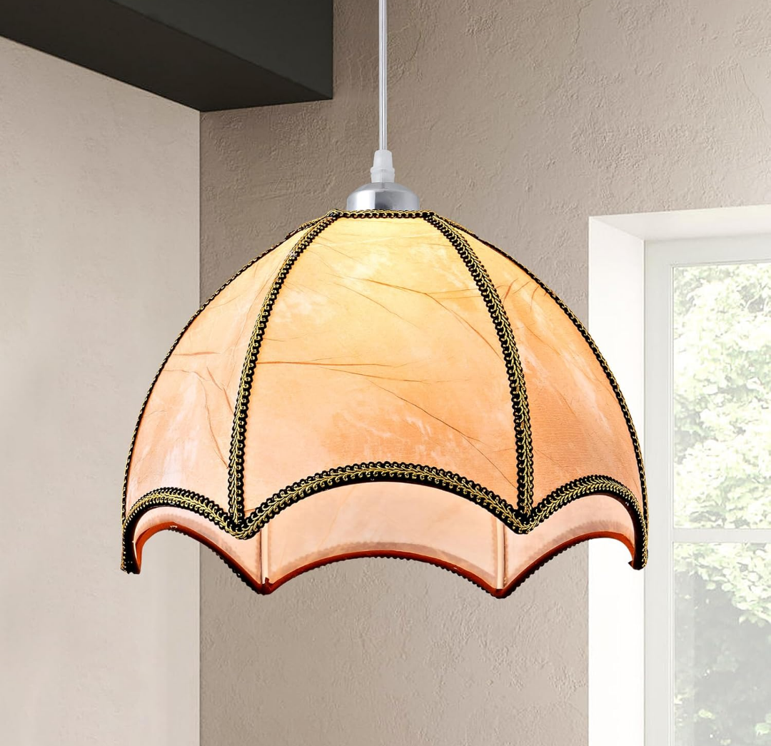 Pendant Light Kitchen Island Mid-entury Modern Hanging Lights Dining Room Pendant Lighting Brown Chandelier Light Fixture for Bedroom Entryway Hallway Restaurant Hotel Coffee