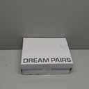 DREAM PAIRS Platform Heels for Women, Square Toe Chunky High Heels Ankle Strap Sandals for Wedding Party Formal Event (10, Black)