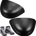 1 Pair Steel Toe Guard Metal Shoe Protectors Work Shoes Toe Guard Steel Toe Covers for Shoes Safety Guards Shoes Tips Men and Women Safety Toe Caps Prevent Toes from Being Smashed