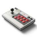 8Bitdo Retro Arcade Fight Stick 8 Way Joystick with 2 Dedicated Macro Buttons and Turbo Function for Switch/Switch 2 and PC Windows, Support Bluetooth, 2.4G Wireless and Wired USB-C Cable Connection