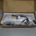 Large 400W Heat Lamp for 60 Chicks, Chicken Coop Heater with Carbon Fiber Bulb Chicks Brooder Plates, Adjust 2 Mode Temp&Hanging Height for Pet House Livestock Greenhouse 14x5.5x3IN (Silver)