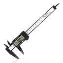 Digital Caliper, Sangabery 0-6 inches Caliper with Large LCD Screen, Auto - Off Feature, Inch and Millimeter Conversion Measuring Tool, Perfect for Household/DIY Measurment, etc (Black)