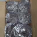 US Acrylic Classic Clear Plastic Reusable Drinking Glasses (Set of 6) 16oz Water Cups | BPA-Free Tumblers, Made in USA | Top-Rack Dishwasher Safe