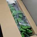 LYERSE Artificial Fiddle Leaf Fig Tree - 6.5ft Faux Ficus Lyrata Plant with 108 Fiddle Leaves Fake Fig Silk Tree in Pot Artificial Tree for Indoor Outdoor Home Office Perfect Housewarming