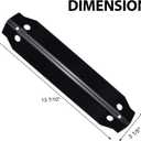 Utheer Grill Parts Heat Plates Replacement for Dyna-Glo DGC310CNP-D 3-Burner Propane Gas Grill, Porcelain Steel Heat Shield Tent Flavor Bars Flame Tamer Parts, 3 Pack