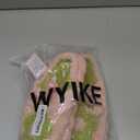 WYIKE Women's Adult Warm Plush Flowers Slippers Cute House Slippers for Women Indoor Size 40-41