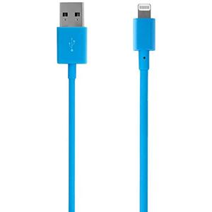 Incase Sync and Charge Cable  Lightning - Retail Packaging - Fluro Blue