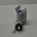 MR.SIGA Toilet Plunger with Holder, Heavy Duty Toilet Plunger and Holder Combo for Bathroom Cleaning, White