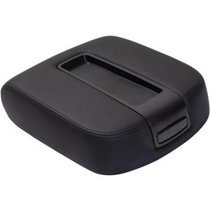 HY-SPEED Black Center Console Lid Armrest Cover Kit Compatible with Silverado/Tahoe/Suburban/Avalanche; Sierra/Yukon/Yukon XL Replaces 15217111