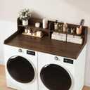 Yoobure 2-Tier Washer Dryer Countertop with Shelves, 54” Laundry Countertop