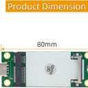 Mini PCI-E to USB Adapter with SIM Card Slot for Module Transfer to USB Interface