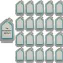 Tag Protector for Jelly Plush, Hinged Hard Plastic Shell Cover, 20-Pack