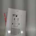 DEWENWILS 15A GFCI Switch Outlet Combo, Tamper-Resistant GFCI Electrical Outlet, 15 Amp GFCI Outlet, Weather Resistant Ground Fault Circuit Interrupter, Self-Test with LED Indicator, ETL Listed, White